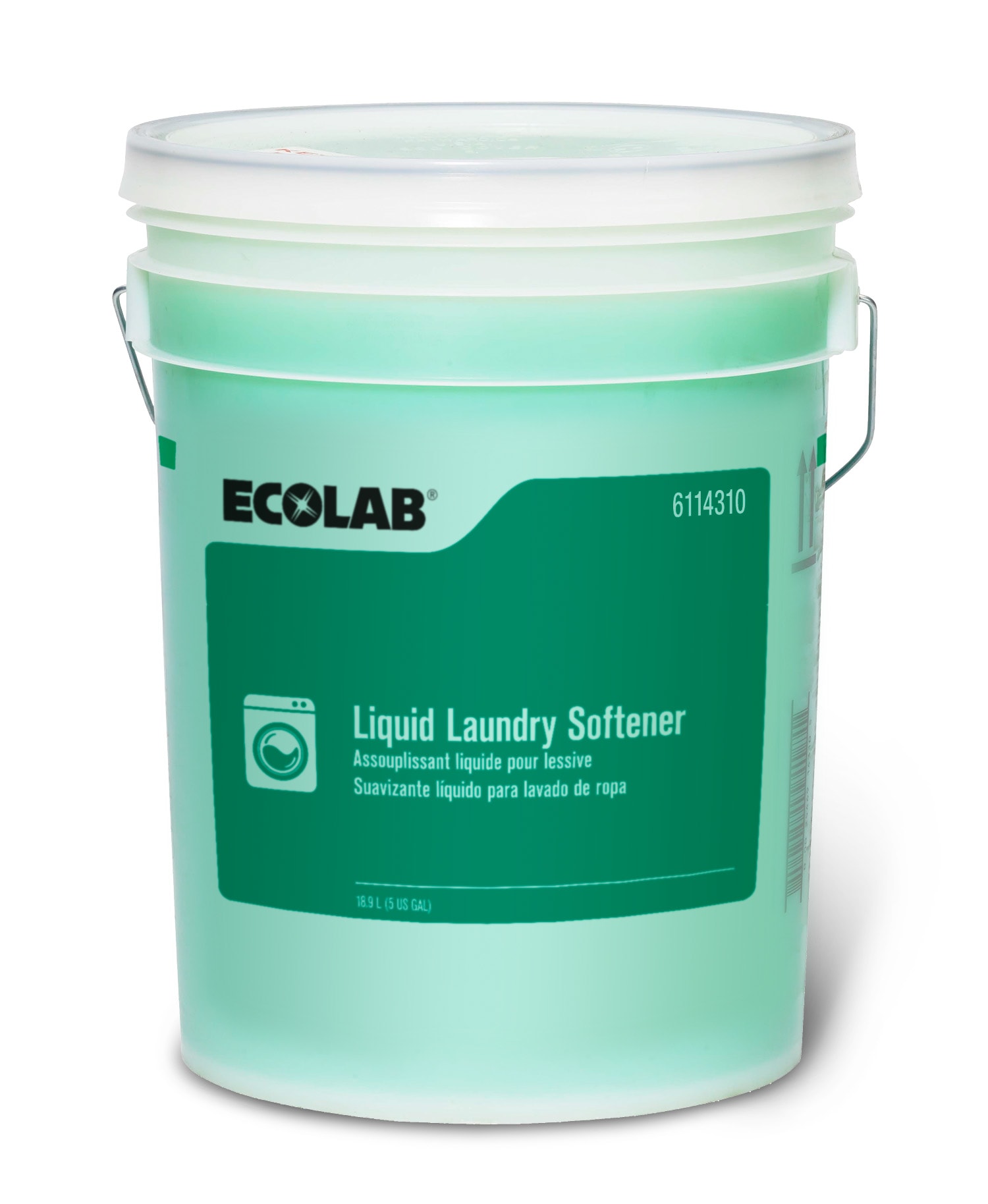 GuestSupply US | Ecolab® Liquid Laundry Softener, 5 Gallon, #6114310